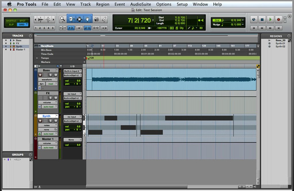 Pro Tools software, free download For Mac